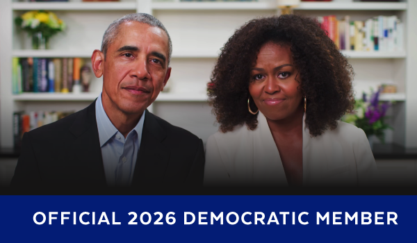 President Barack Obama and First Lady Michelle Obama | Official 2026 Democratic Member