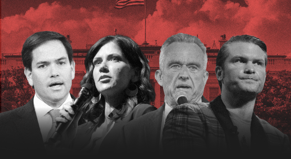 Marco Rubio, Kristi Noem, Robert F. Kennedy Jr., Pete Hegseth