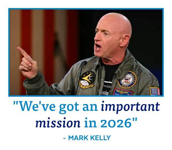 'We've got an important mission in 2026' - Mark Kelly