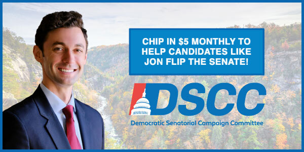 Chip in $5 monthly to help candidates like Jon flip the Senate! | Jon Ossoff | Democratic Senatorial Campaign Committee