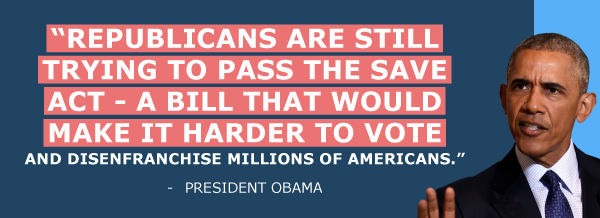 Republicans Save Act Obama Quote