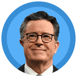 Stephen Colbert Smiling