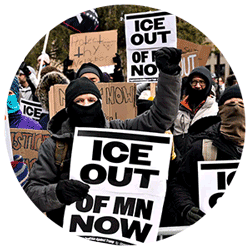 Anti-Ice Protestors
