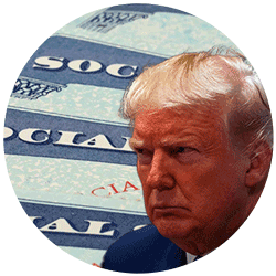Trump and Social Security Card