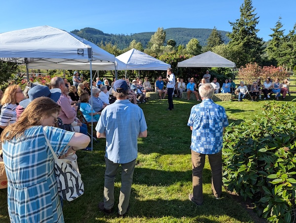 Turnout in Bow, WA