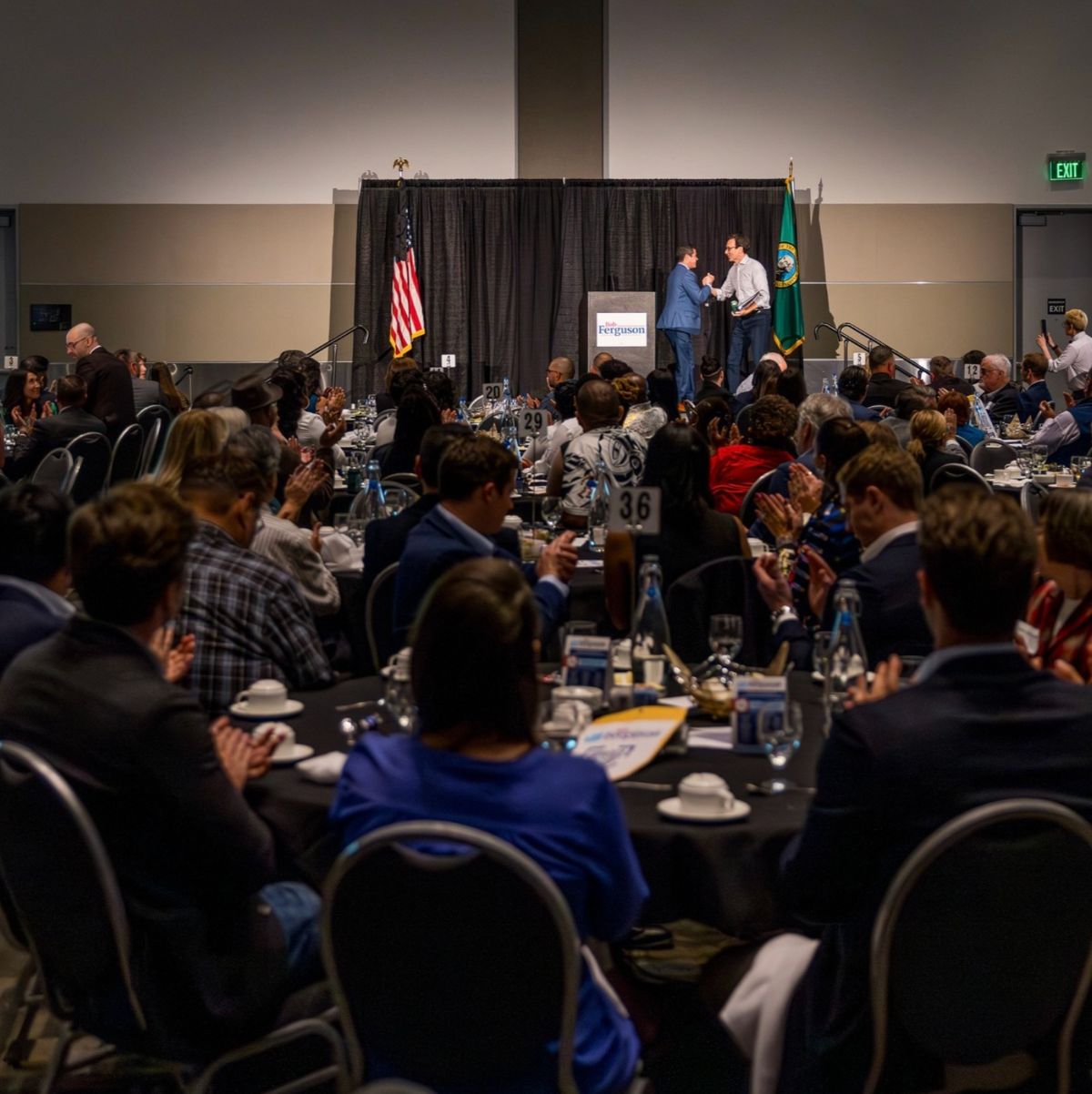 Guests at the South Sound dinner