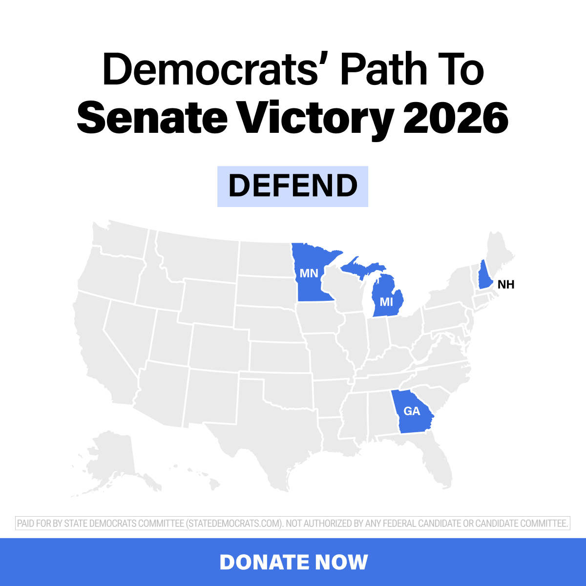 Democrats' Path To Senate Victory 2026
