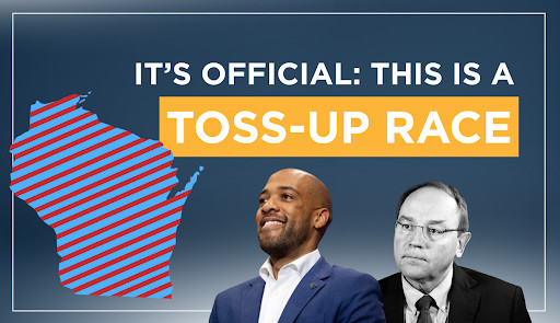 It's official: This is a TOSS-UP RACE