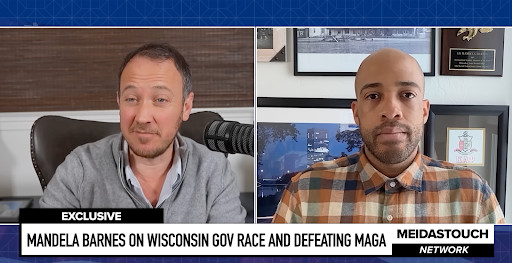 Photo of Mandela on MeidasTouch