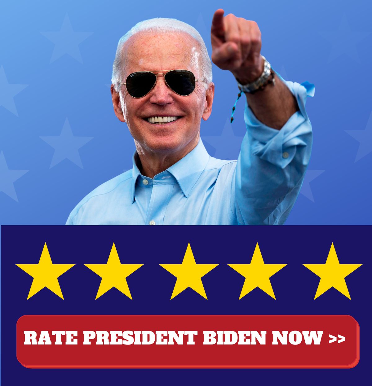 Rate President Biden Now!