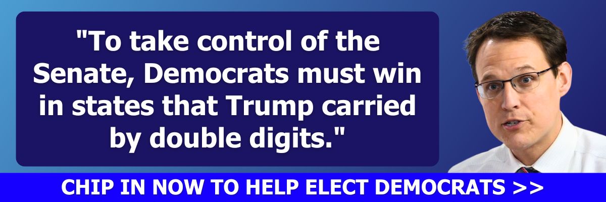 Steve Kornacki: To take control of the Senate, Democrats must win in states that Trump carried by double digits