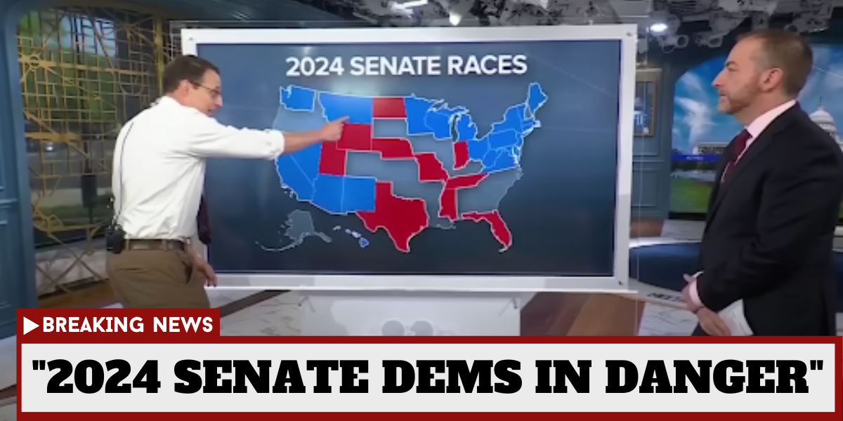 Steve Kornacki reporting on MSNBC: 2024 Senate Dems in Danger