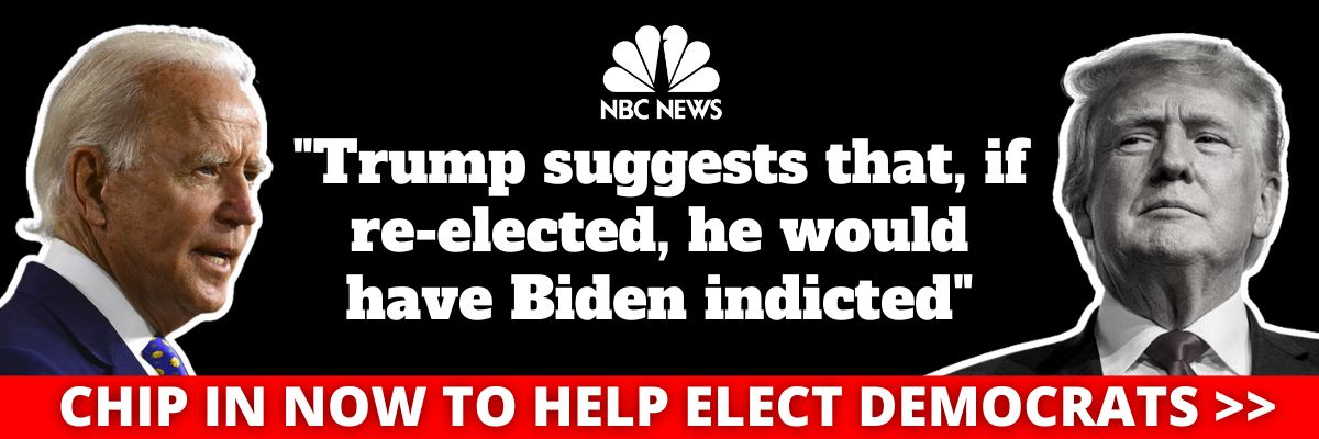 NBC News: Trump suggests that, if re-elected, he would have Biden indicted