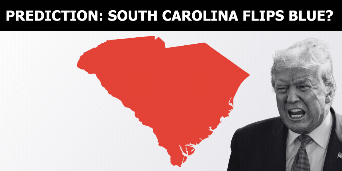 SOUTH CAROLINA COULD FLIP BLUE?!