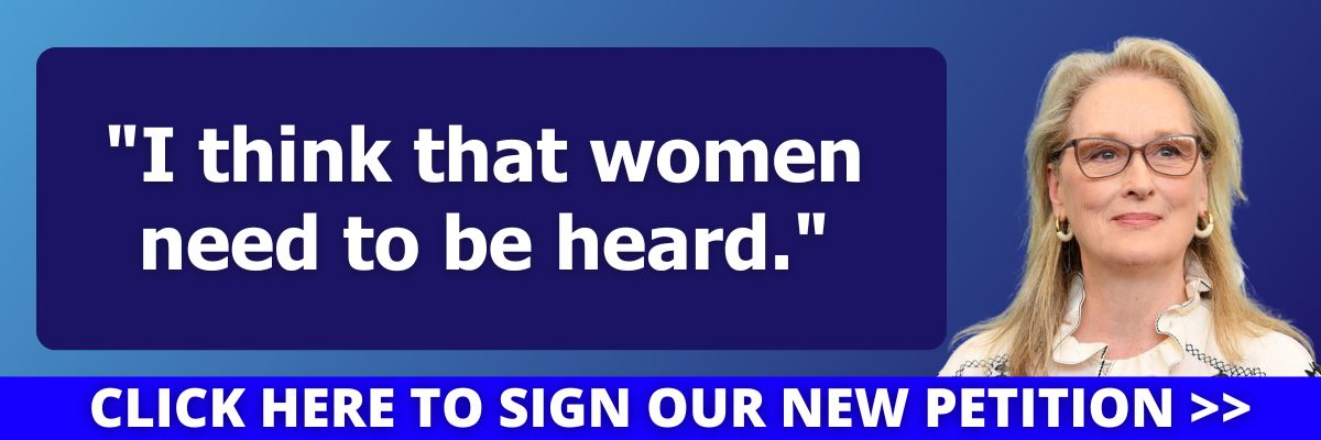 Meryl Streep: I think that women need to be heard.