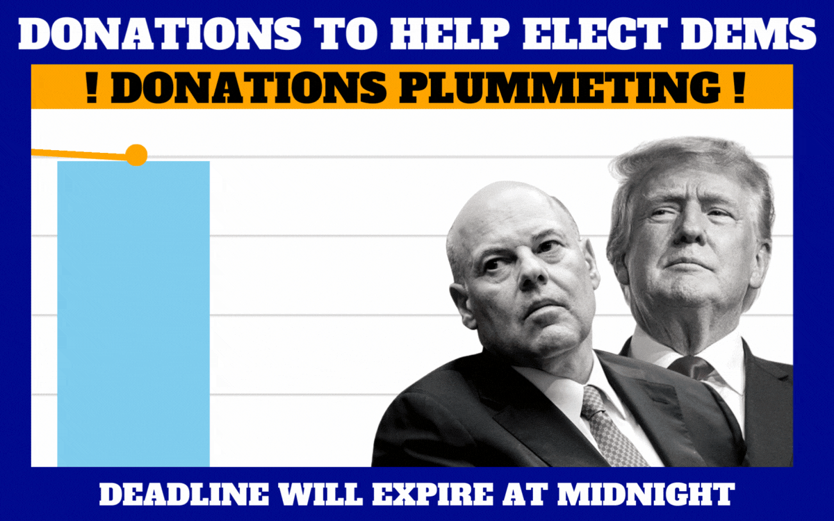 We're falling short on donations to help elect democrats who will save the USPS!