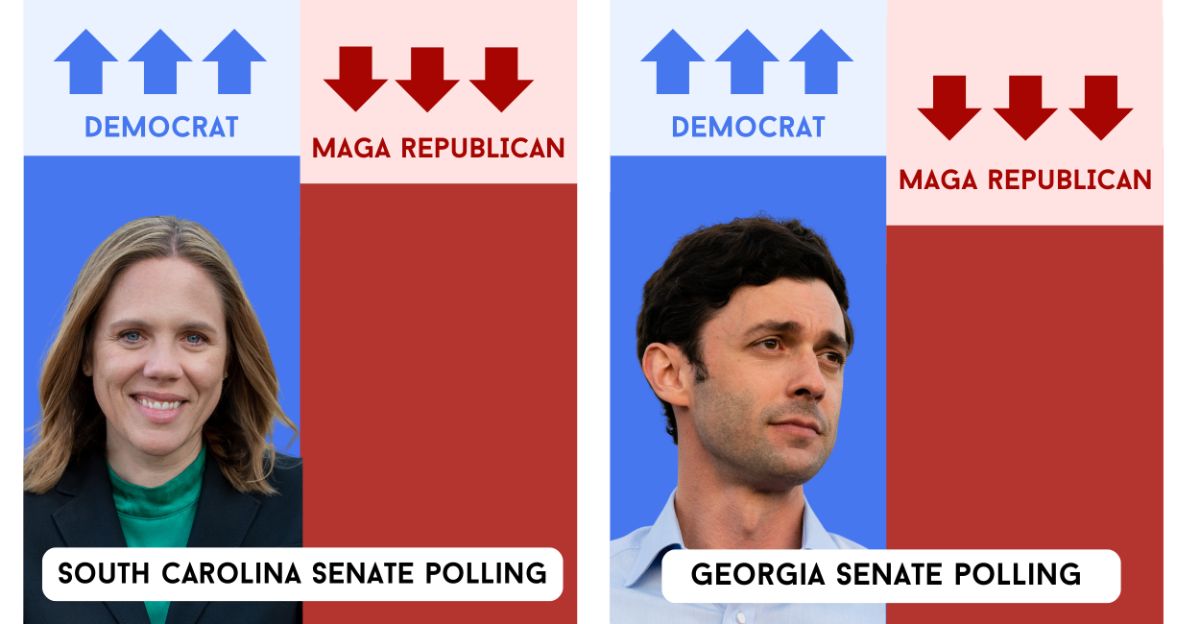 South Carolina and Georgia Senate races polling