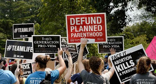 Defund Planned Parenthood Protest