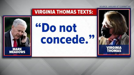 Ginni Thomas: Do not concede.