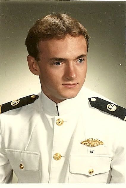 Photo of Mark as a toddler.
