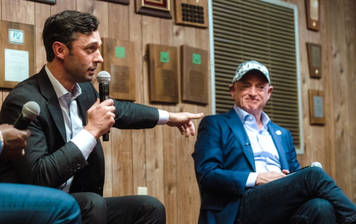 Jon Ossoff and Mark Kelly