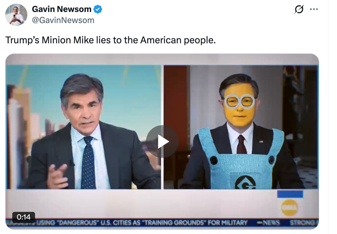 Minion Mike Johnson