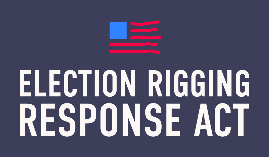 STOP TRUMP FROM RIGGING THE 2026 ELECTION