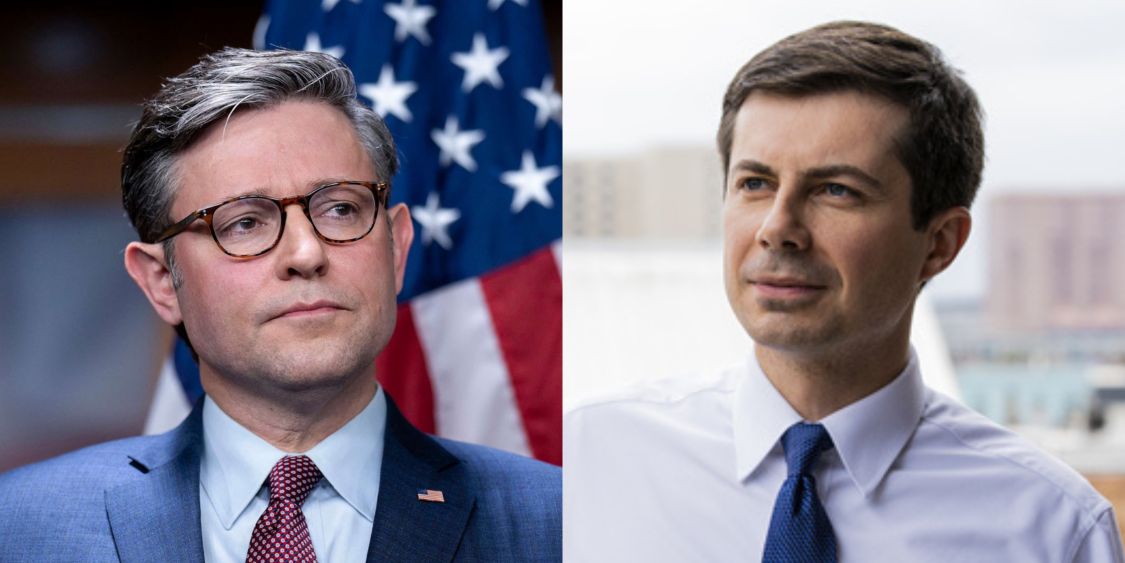 Mike Johnson vs Pete Buttigieg
