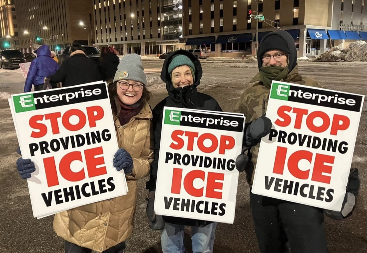 Enterprise protest photo
