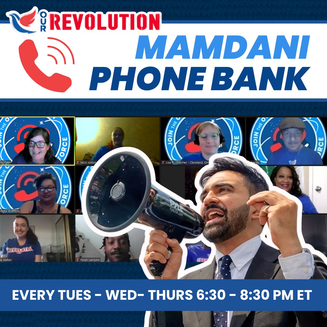 Mamdani Phone Banking Graphic