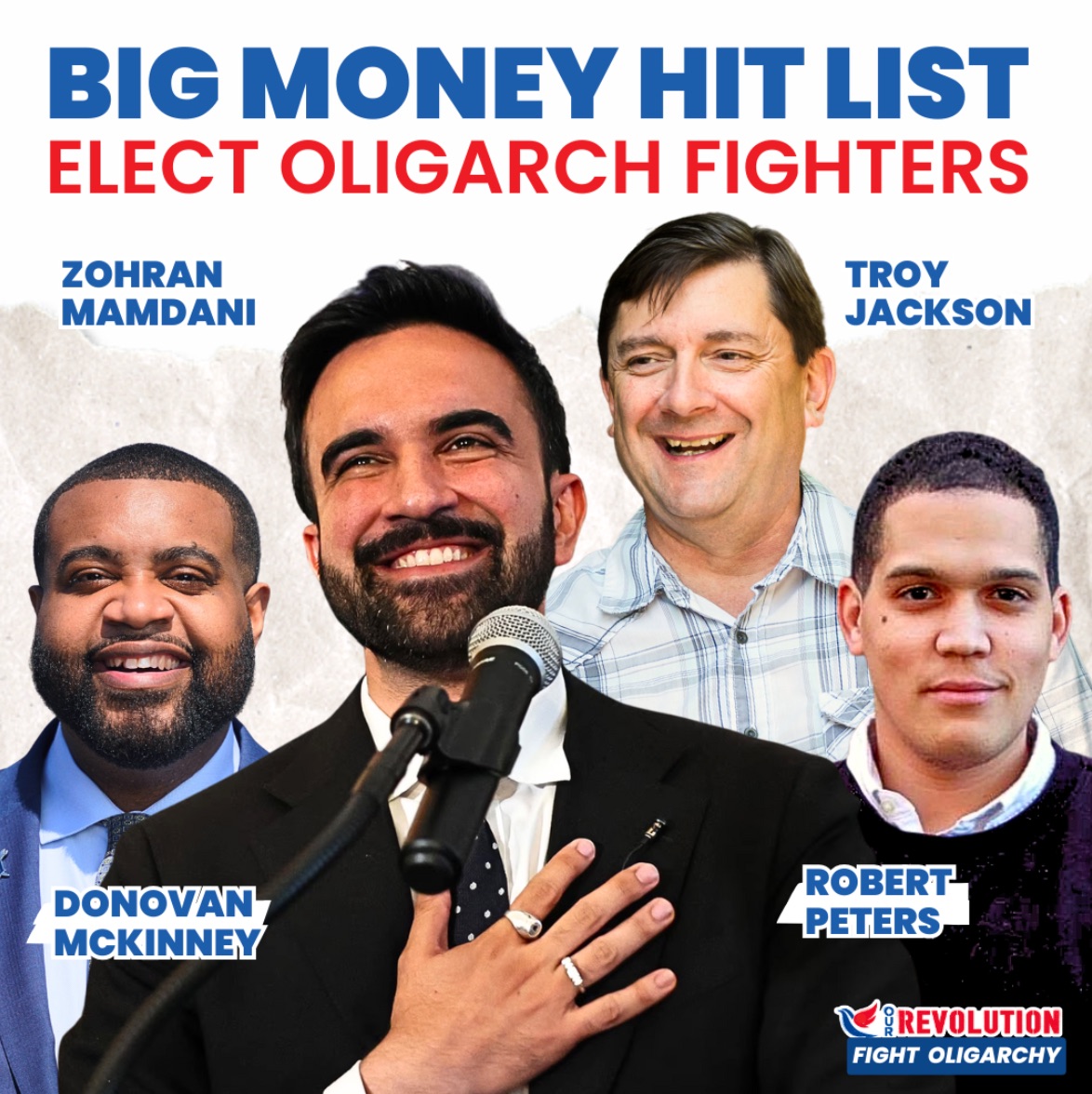 Graphic of our great oligarchy fighters