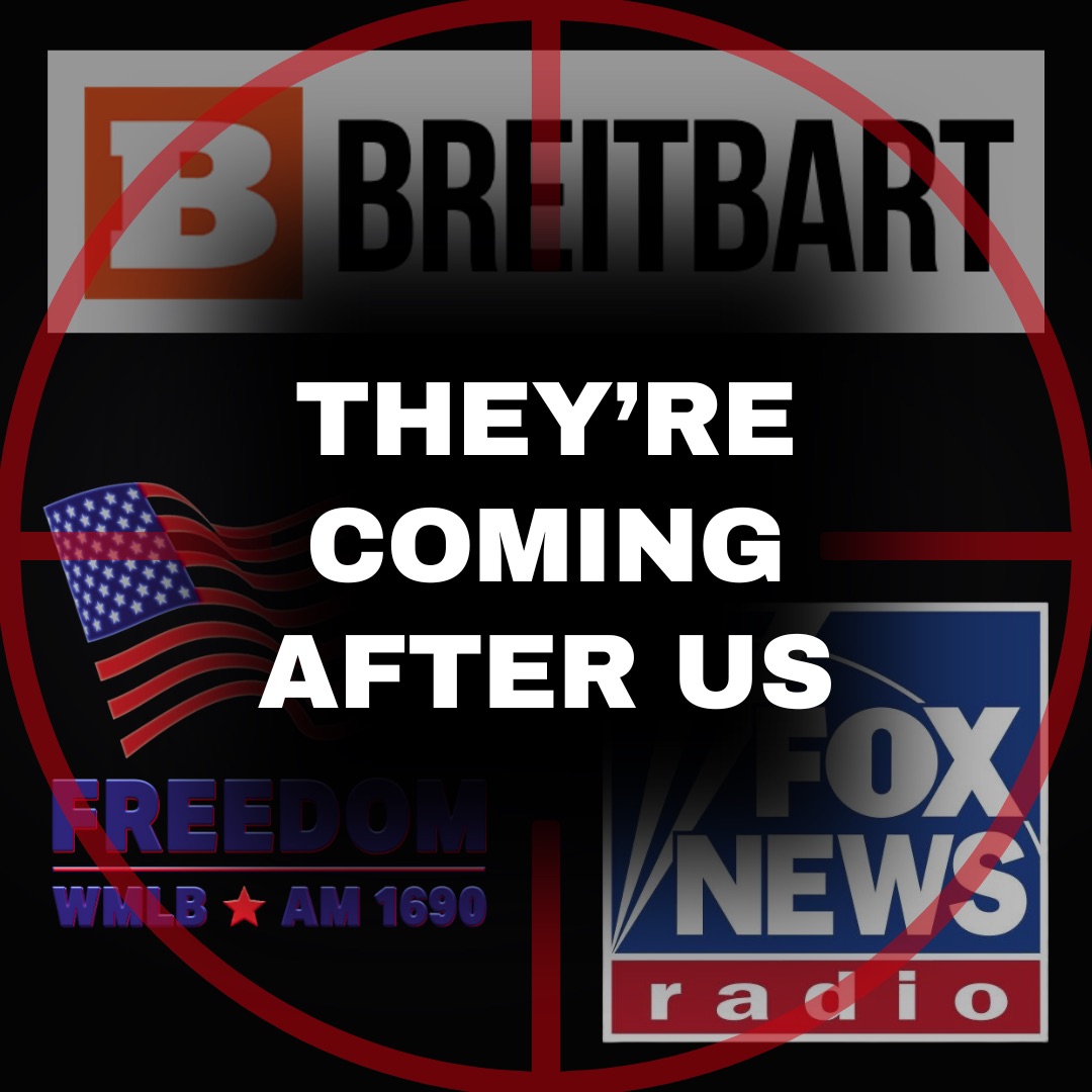 Graphic highlighting the right-wing media that has been targeting Our Revolution