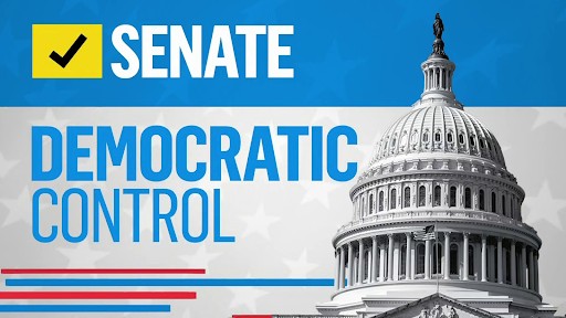 Democrats take control of the Senate.