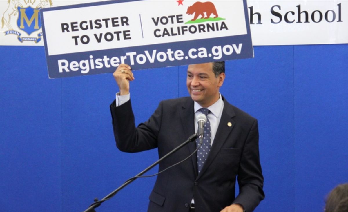 >As Secretary of State (and therefore California’s chief elections officer) Alex worked hard to make CA’s elections among the most accessible, inclusive, and secure in the country.