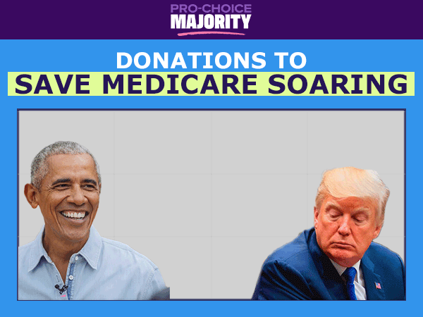 Donations to Save Medicare SOARING