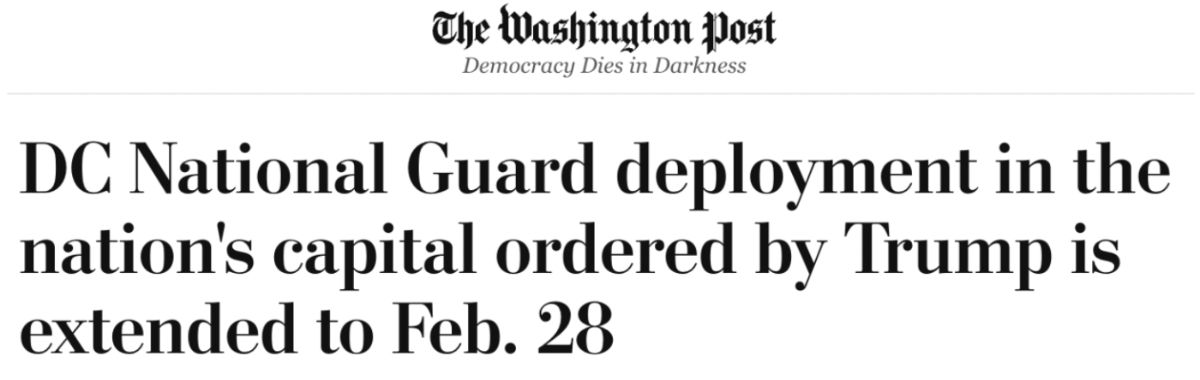 DC National Guard Extended