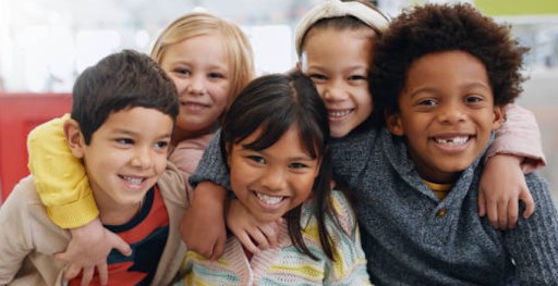 Children smiling
