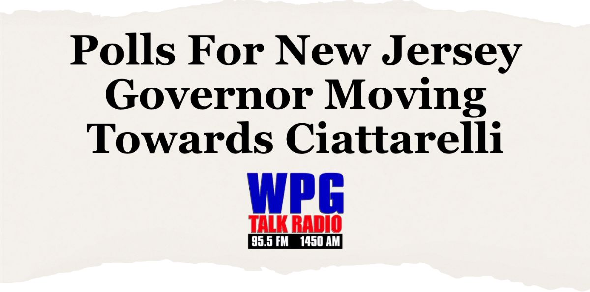 Polls for NEw Jersey Governor Moving Towards Ciattarelli