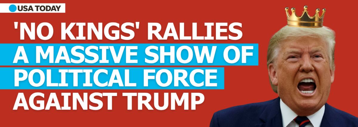 USA Today: 'No Kings' rallies a massive show of political force against Trump USA Today: 'No Kings' rallies a massive show of political force against Trump