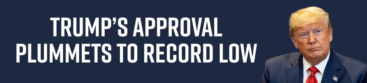 Trump Approval Hits Record Low as Government Shutdown Becomes Longest in History