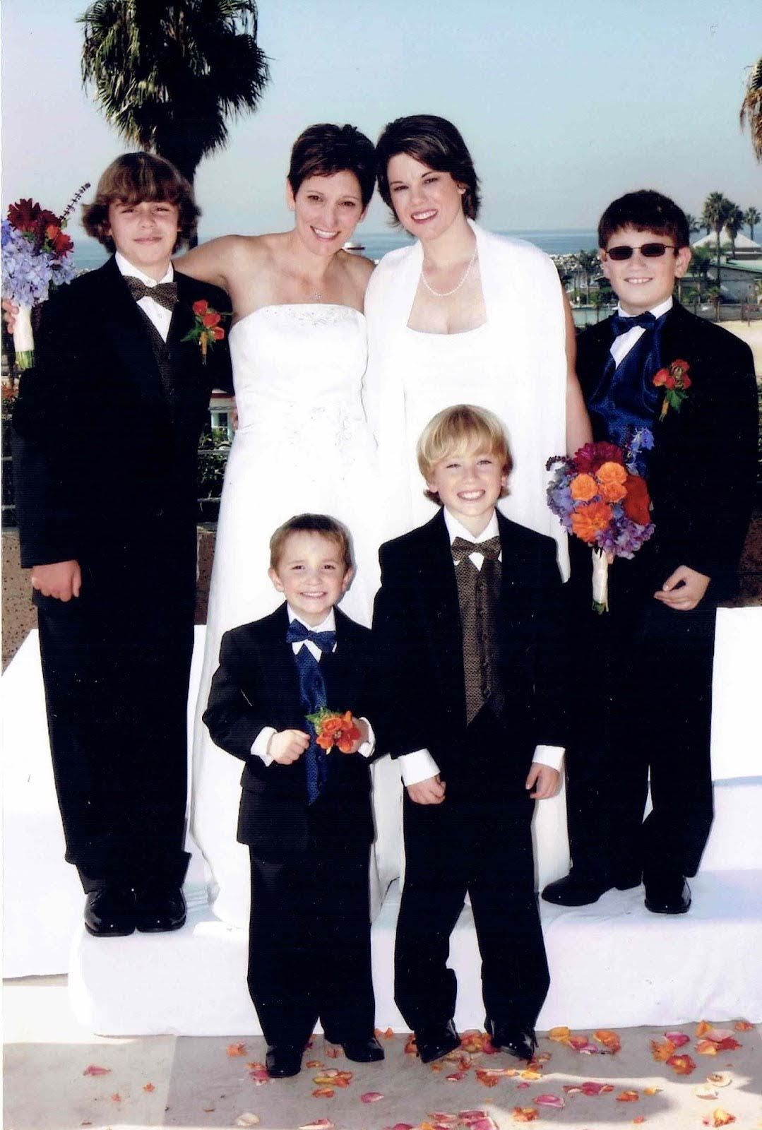 Angie at wedding
