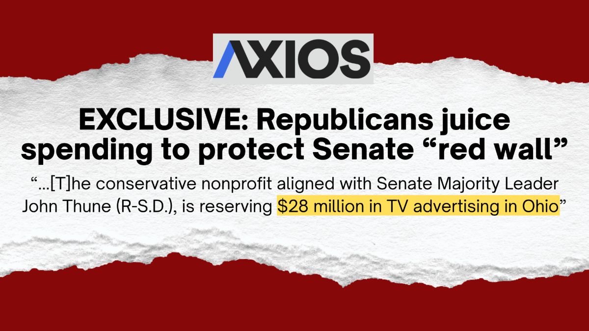 Republicans juice spending to protect Senate “red wall”
