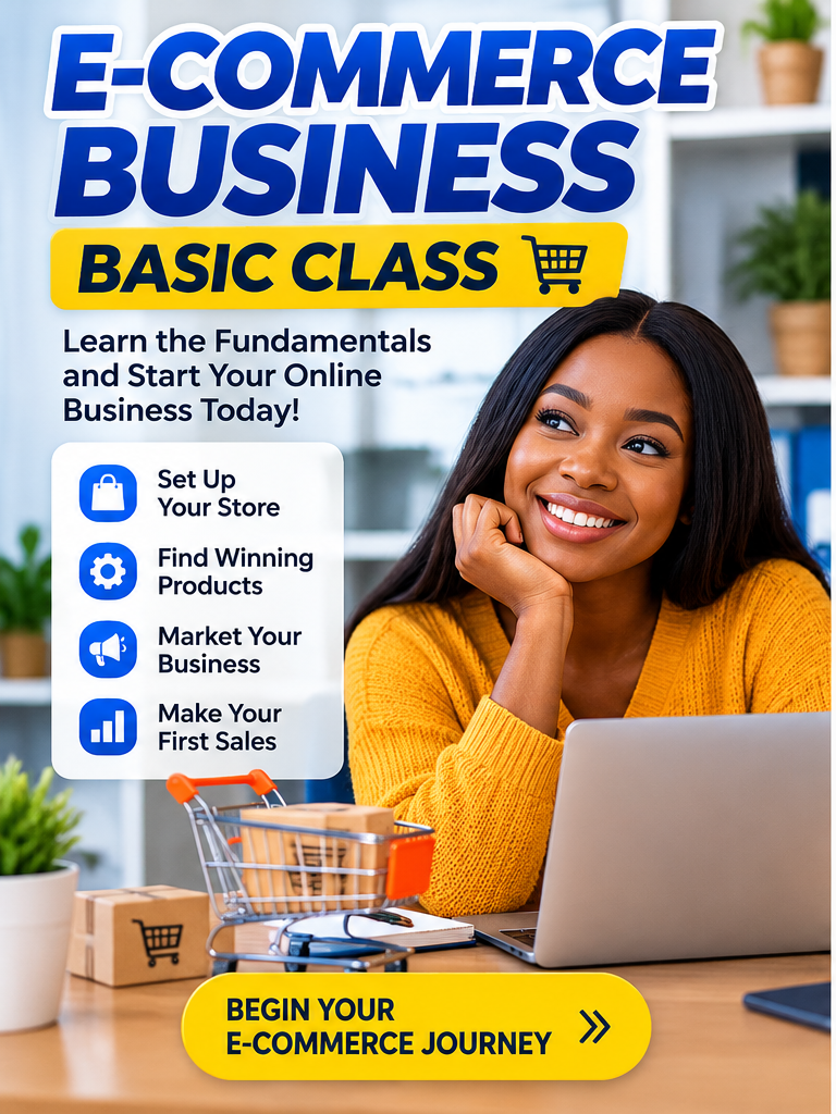 E-COMMERCE BUSINESS BASIC CLASS