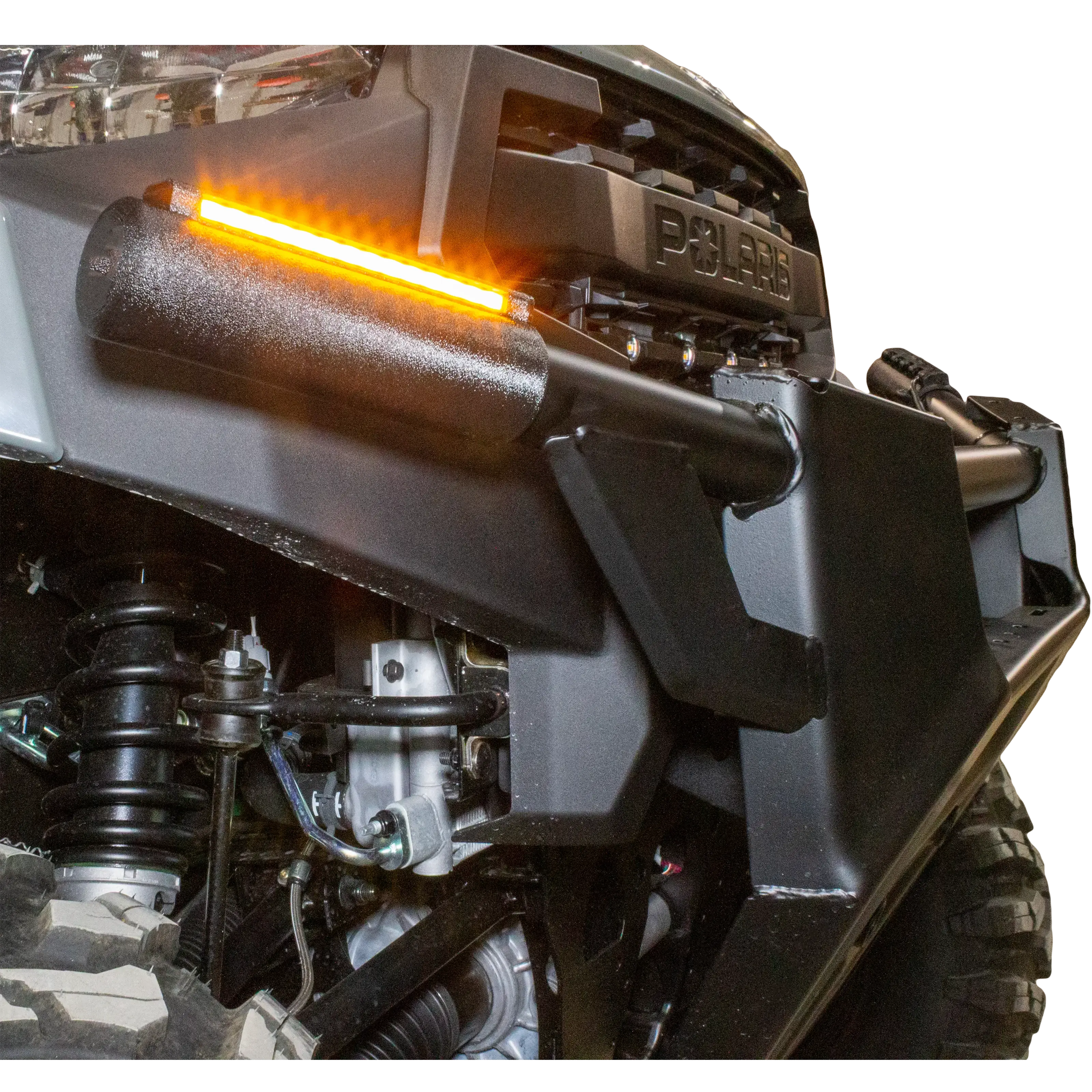 Polaris Ranger tube bumper lights with offer daytime running lights