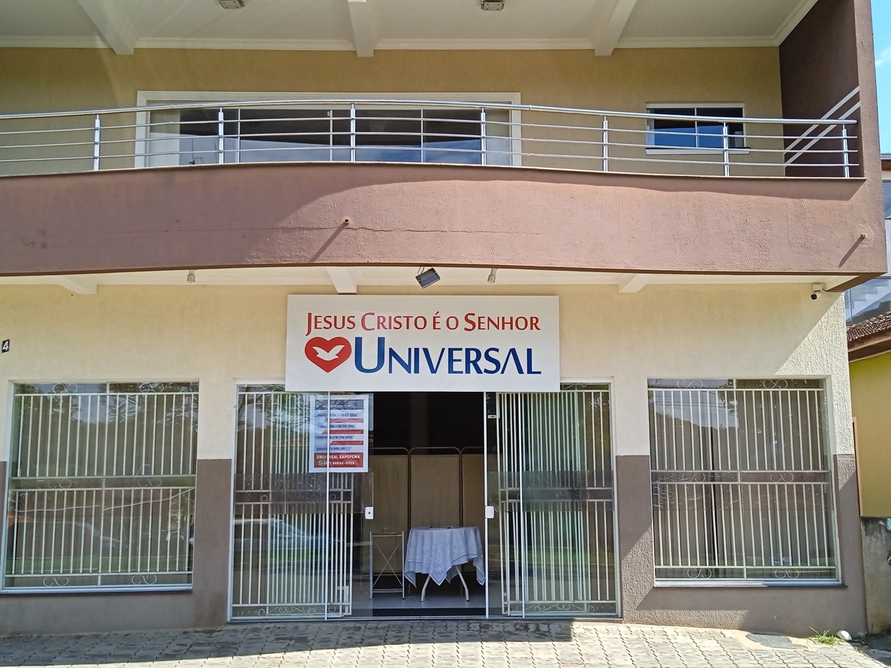 Igreja Universal SAPOPEMA - Avenida Manoel Ribas, 1084 - Centro, Sapopema - Paraná  - 84290000 - Brasil, 1084 - Centro Sapopema - Paraná - Brasil