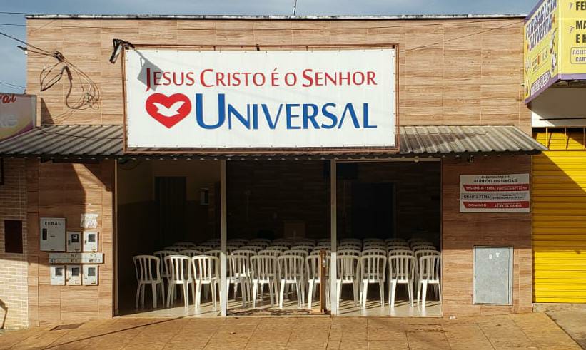 Igreja Universal ITAUCU - Av Cruzero do Sul L10Q14 Setor  central, 290 - Central, Itauçu - Goiás  - 75450000 - Brasil, 290 - Central Itauçu - Goiás - Brasil