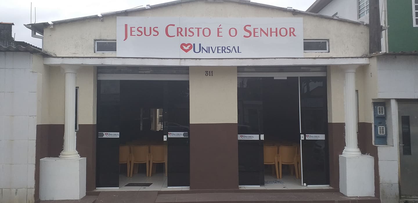 Igreja Universal PARQUE DAS BANDEIRAS - Av Doutor Esmeraldo Soares Tarquínio de Campos Filho, 311 - Parque das Bandeiras, São Vicente - São Paulo  - 11346000 - Brasil, 311 - Parque das Bandeiras São Vicente - São Paulo - Brasil