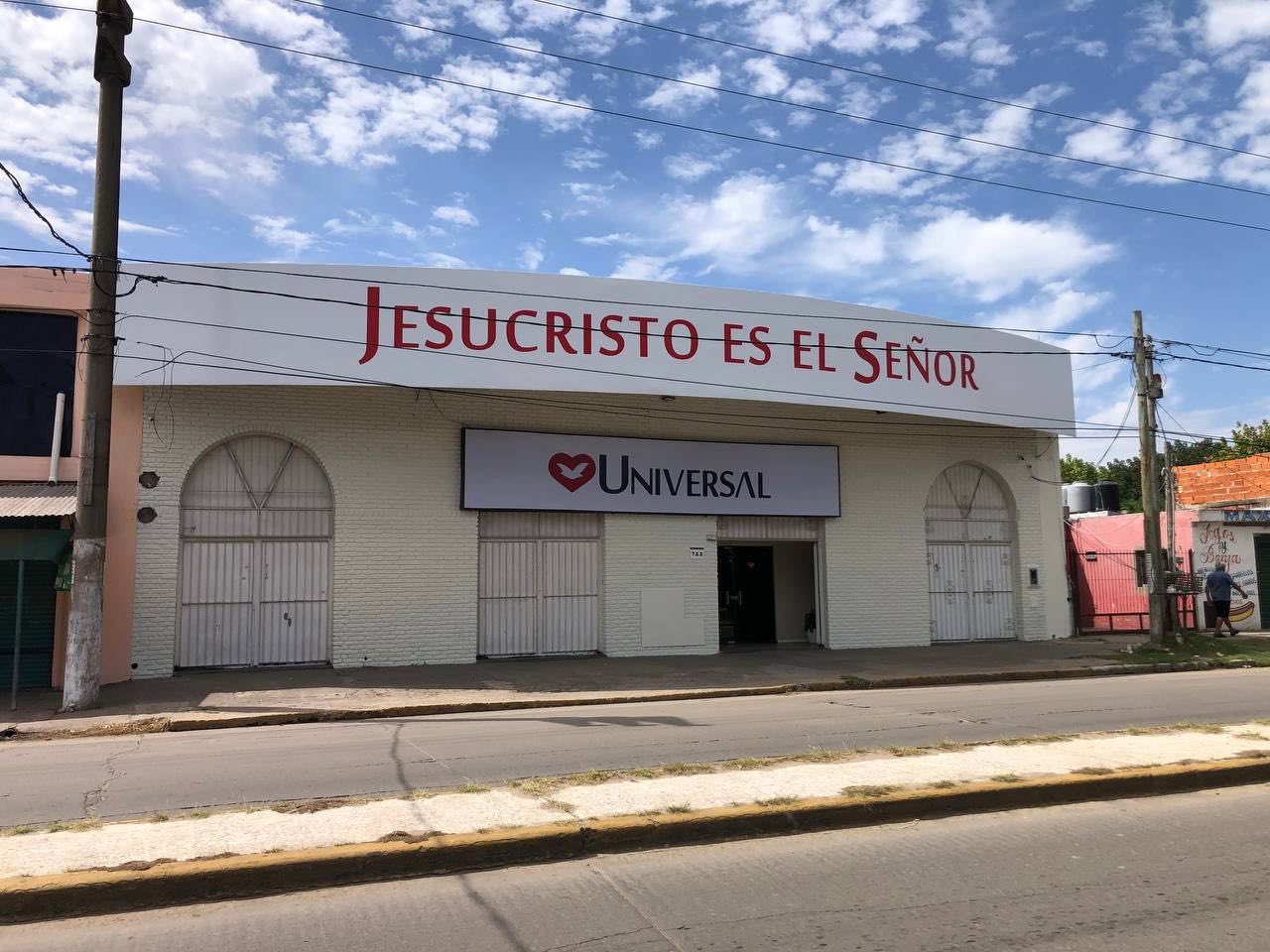 Igreja Universal LA MATERA - Av. Echeverry, 722 - Matera, Merlo - Buenos Aires  - B1721CNT - Argentina, 722 - Matera Merlo - Buenos Aires - Argentina