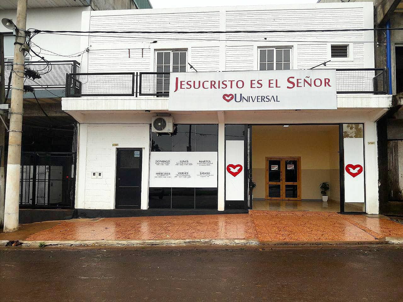 Igreja Universal JARDIN AMERICA - Av. Aconcagua , 630 - Centro , Jardín América - Misiones  - N3328BME - Argentina, 630 - Centro  Jardín América - Misiones - Argentina