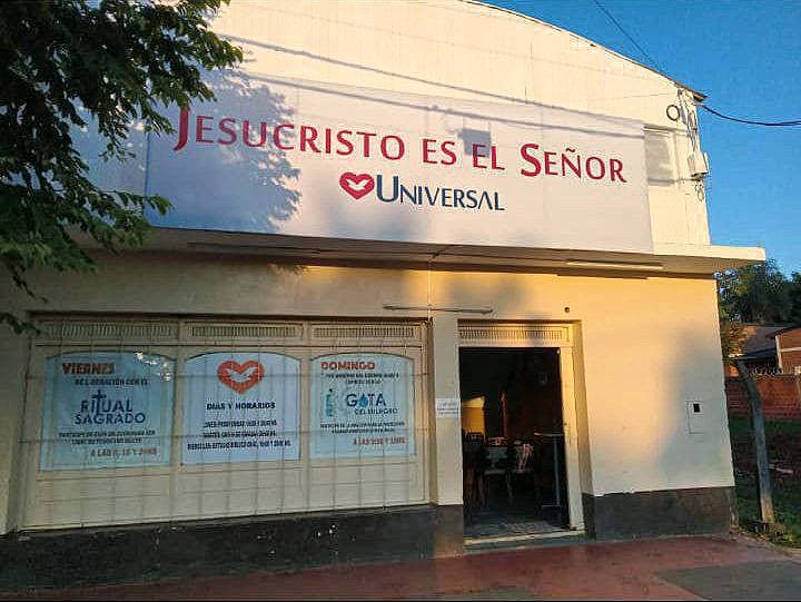 Igreja Universal CANDELARIA - Av. Roque González y Juan Domingo Perón, - - Candelaria, Candelaria - Misiones Province  - 3308XAB - Argentina, - - Candelaria Candelaria - Misiones Province - Argentina